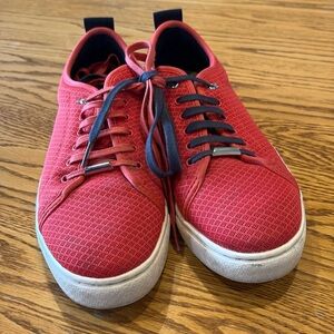 Ted Baker, Lannse Red and Blue Sneakers
